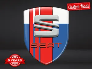 Seat Heckscheibenaufkleber Racing Stern Exklusiv Auto